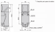 inductive proximity sensor XS8 40x40x117, PBT, Sn20 mm, 12...48 VDC, terminals, XS8C4A1PCG13 alt_view_8