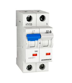 Автоматический выключатель (MCB) C, 20А, 1+N, 40°C, 10кА, Schrack Teknik, BM017620ME main