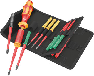 Kraftform Kompakt VDE 15 Torque 1,2-3,0 Нм extra slim 1 Tool Finder, 15 предметов, 05006605001 Wera main