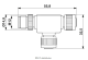 SAC-5P-M12T/2XM12 VP T distributor, MOQ:1, Pack. Uni.:1 alt_view_2