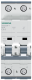 Miniature circuit breaker universal current 440Ā V DC 400Ā V AC 10Ā kA, 2-pole, ..., 5SY5208-7, Siemens alt_view_3