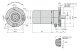Geared potentiometer withlimit switch type GP44-5-H/16-01-1-OMW-111-2 GP44-0446 Siko alt_view_2