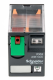 miniature plug in relay, Harmony Electromechanical Relays, 6A, 4CO, with LED, with lockable test button, flat (faston type), 230V AC alt_view_6