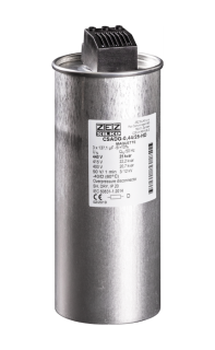 CSADG-0, 44/25-HD 25 kvar zemsprieguma kondensators HEAVY DUTY (HD tips), 440 V - 525 V, 50 Hz, 3fāzes, IP 20, MKP-sausais tips, inertā gāze N2 ZEZ Silko main