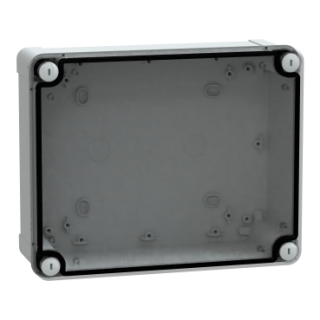 ABS kaste IP66 IK07 RAL7035 Int.H225W175D80 Ext.H241W194D87 Transp.cover H20 main