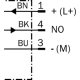 MM08-60APS-ZTK Magnētiskais sensors M8, Sn = 60mm, PNP, NO, konektors M8, 3-pin, U=10..30 VDC alt_view_3