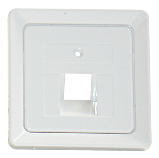 Nosedze 1xRJ45, balta main