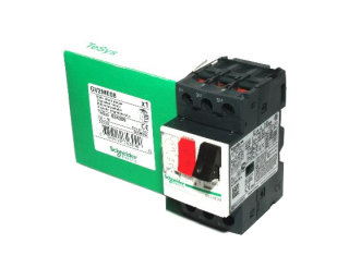 Motor circuit breaker, TeSys Deca, 3P, 2.5 to 4A, thermal magnetic, screw clamp terminals, button control