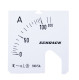 Scale Plate, 48x48mm, 100/200/5A AC, MGS54100-A Schrack Technik main