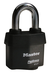 6127KA | Pro Series padlock 5 pin cylinder - boron alloy shackle - Keyed Alike main