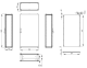 Metāla elektrības sadales skapis 1800 x 1000 x 400mm (A x P x Dz), IP55, AC181040 Schrack Technik alt_view_2