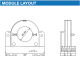 Single-phase network analyzer AC/DC TRMS, 100 Vac/dc, ModBUS, 1AO, 1DO T203PM100-MU Seneca alt_view_2