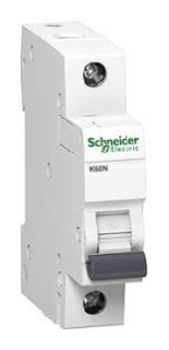 Miniature circuit breaker (MCB), Acti9 K60N, 1P, 16A, C curve, 6000A (IEC/EN 60898-1)