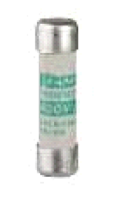 NFC cartridge fuses, TeSys GS, cylindrical 10mm x 38mm, fuse type aM, 500VAC, 4A, without striker, set of 10 parts