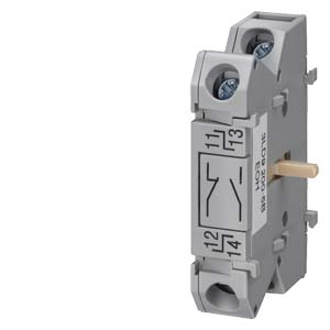 Auxiliary switch, 1 NO+1 NC, accessory for main control switch and EMERGENCY ..., 3LD9200-5B, Siemens main