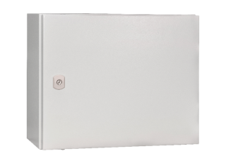 Metal distribution enclosure, 400 x 500 x 210 (H x W x D), IP65, WSA4050210 Schrack Technik main
