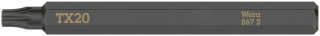 867 S TORX® bits for impact screwdrivers, TX 20 x 70 mm, 05018167001 Wera main