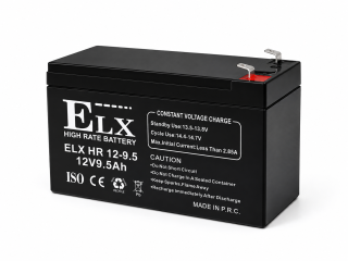 Аккумулятор ELX HR12-9.5 ELX 12 В, 9, 5 Ач, 151 x 65 x 100 мм main