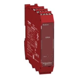 XPSMCMER0004 | 4 SAFETY RELAY OUTPUTS P. SCREW TERM