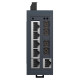 network switch, Modicon Networking, standard unmanaged, 6 ports for copper with 2 ports for multimode fiber optic alt_view_4