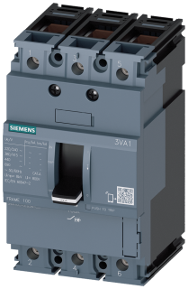 Circuit breaker 3VA1 IEC frame 100 breaking capacity class S Icu=36Ā kA @ 415Ā V, 3VA1080-4ED36-0AA0, Siemens main