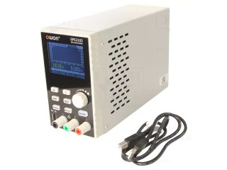 Power supply: laboratory; adjustable, 1 channel; 300 W DC; 0-10 A; 0-30 VDC; LCD 2.8" main