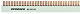 Busbar Pin Version L1,L2,L3, Pin 4mm, 16mmý MW=9mm, 1m main