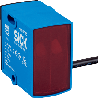 Foto sensors RAY10-AB1GBL, no atstarotāja, 30…150 cm, NO/NC, NPN/PNP, 1093745 SICK main