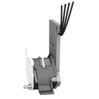 standard early make contact, ComPact NSX100 to NSX630, rotary handle position CAF, 2 changeover contact types main