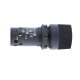 Monolithic selector switch, Harmony XB7, plastic, black, 22mm, stay put, 3 positions, stay put, 2NO alt_view_2