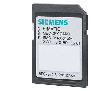 SIMATIC S7 Memory Card, 2 GB, MOQ: 1, 6ES7954-8LP04-0AA0, Siemens main