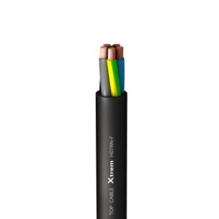 Gumijas kabelis H07RN-F 4x1mm² lokans melns 0.45/0.75kV saiva main