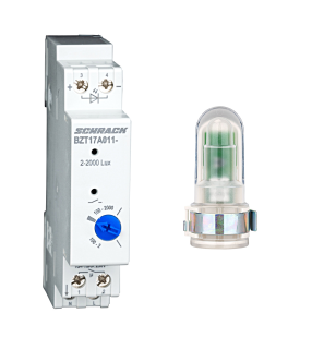 Analogue twilight switch with light sensor, Tempus Lux BZT17A011 Schrack Technik main