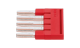 Tiltiņš FBS 5-5, 5 kontakti, 5.2mm, sarkans, 3030190 Phoenix Contact alt_view_4