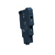 single phase relay, Harmony Solid State Modular Relays, 6A, DIN rail mount, zero voltage switching, input 4 to 32V DC, output 24 to 280V AC alt_view_7