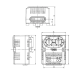 ClimaSys CC - double thermostat 240V - range of temperature 0â€¦60Â°C - 1NO/NC - Â°C alt_view_3