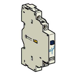 Short-circuit signalling contact block,TeSys Deca Frame 2 & 3,1C/O,side,for GV2/GV3(except GV3ME) main