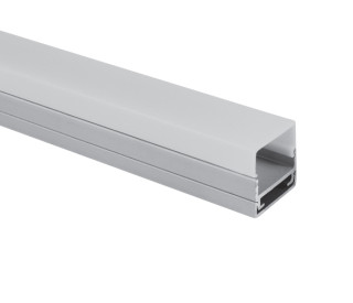 ALU PROFILE 2m + PMMA sq dif