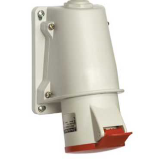 Socket, Mureva PK, wall-mounted, angled, 32A, 3P+N+E, 400V, IP44 main