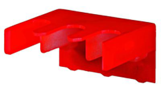 Terminal cover 3-pol, Serie B, 20-80A/Front, 63-80A modular, IN809013-- Schrack Technik