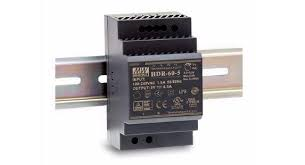 Power Supply; DIN; 32.5W; 5V; 6.5A; 85-264VAC; 120-370VDC, MeanWell, HDR-60-5 main