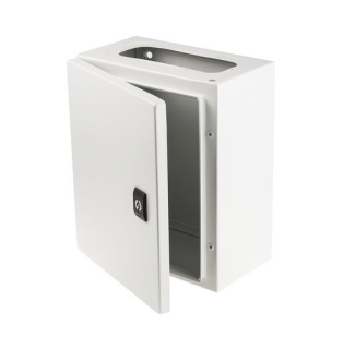 Metāla elektrības sadales skapis, 400 x 300 x 200 (A x P x Dz), IP66, NSYCRN43200P Schneider Electric main