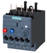 Overload relay 4.5-6.3 A motor protection S00, Class 10, contactor mounting, 3RU2116-1GB0, Siemens main