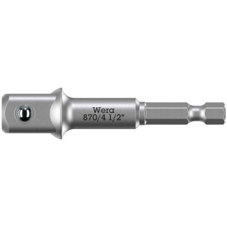870/4 Adaptor, 1/4" x 1/2" x 72 mm, 05138006001 Wera main