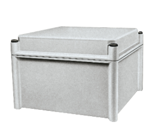 PLS box, polyester rea polyester cover IP65 36x5 main