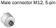 UM18-218126111 ULTRASONIC SENSOR 120...1000mm, 1300mm, 4...20mA output; M18, 6048404 Sick alt_view_3
