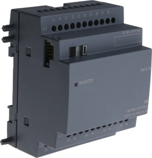 Ieeju/Izeju modulis LOGO-8 DM16, 8 DO/8 DI, 6ED1055-1CB10-0BA2 Siemens main