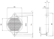 R2 PLASTIC REFLECTOR -MM.48, S940700048 Datalogic alt_view_2