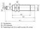 Induktīvais sensors IME18-12NPSZW2S, Jūtība: 12mm, M18x1, PNP-NO, Non-flush, kabelis 3-vadu - 2metri, 1040984 Sick alt_view_4