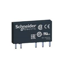 slim interface plug in relay, Harmony Electromechanical Relays, 6A, 1CO, without lockable test button, standard, 24V DC main